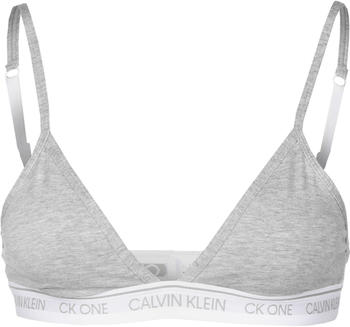 Calvin Klein CK One Triangle Bra grey heather