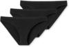 Schiesser 95/5 Mini Panty 3-Pack black