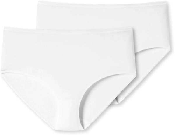 Schiesser 95/5 Midi Panty 2-Pack white