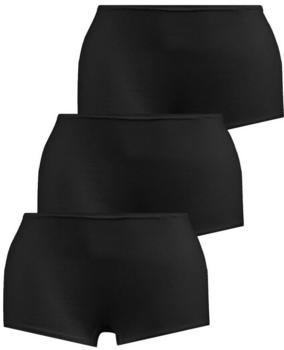 Pompadour Modern Basic Intuition Panty 3-Pack black