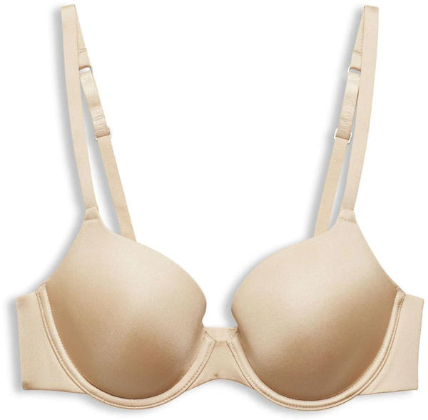 Esprit Recycelt: wattierter Bügel-BH aus Microfaser (991EF1T301) dusty nude