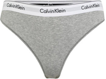 Calvin Klein Modern Cotton Thongs (Plus) grey heather