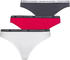 Tommy Hilfiger 3-Pack Recycled Cotton Briefs (UW0UW02828) desert sky/white/primary red