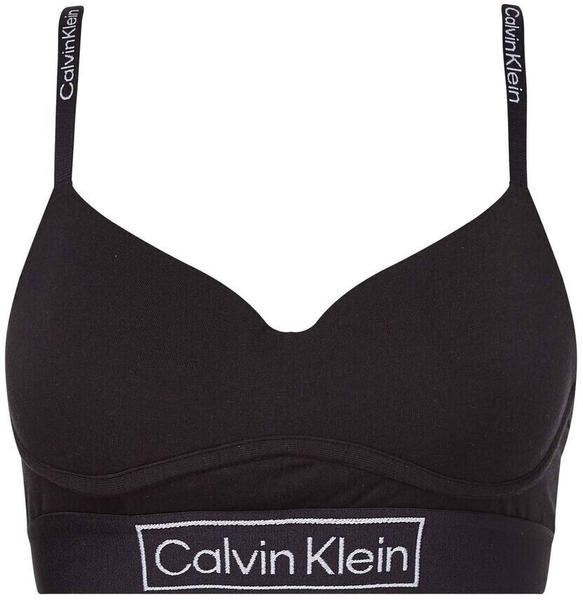 Calvin Klein Reimagine Heritage Bralette black