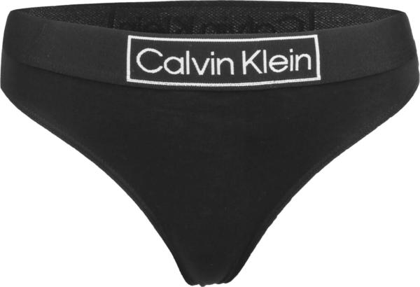 Calvin Klein Reimagine Heritage String (000QF6774E) black