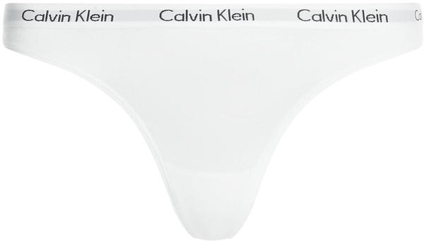 Calvin Klein Carousel Thong (0000D1617E) white