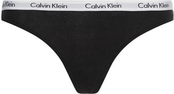 Calvin Klein Carousel Thong (0000D1617E) black