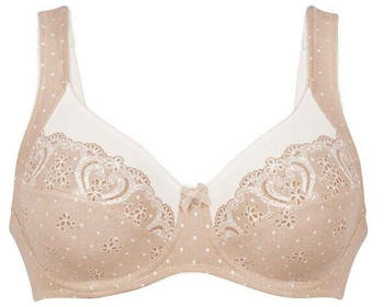 Anita Belvedere Non-Wired Comfort Bra - Powder Peach, 40D, 3-Section Cups With Stretch Lining - View #7