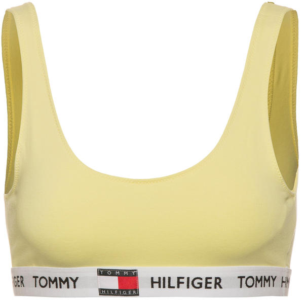 Tommy Hilfiger Logo Underband Organic Cotton Bralette (UW0UW02225) mystic yellow