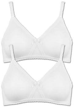 Naturana Underwear Naturana Soft Bra 2-Pack (5255) white