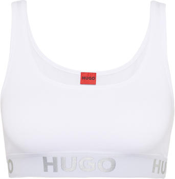 Hugo Sporty Logo Bralette (50469631) white