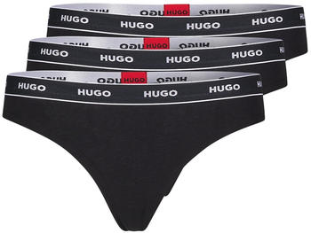 Hugo Triplet Thong Stripe (50469681) black