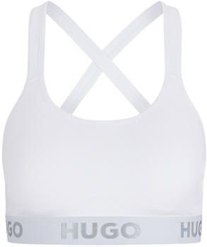 Hugo Bralette Padded Sporty Logo (50469628) white