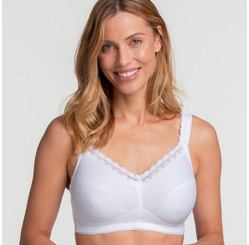 Miss Mary of Sweden Cotton Comfort Bra (244601) white