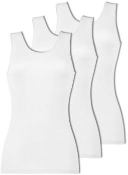 Pompadour Modern Basic Modeste Tank 3-Pack white