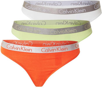 Calvin Klein Thong multicolor (3 pcs) (000QD3560E-6S2)