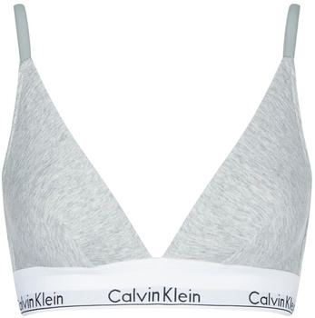 Calvin Klein Triangle Bra Modern Cotton Unlined grey