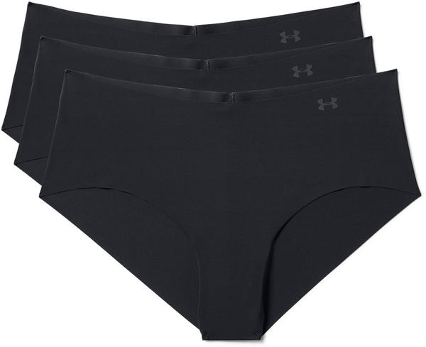 Under Armour UA Pure Stretch Hipster 3-Pack black