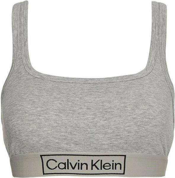 Calvin Klein Corpiño - Reimagined Heritage Bralette (000QF6768E) grey heather