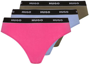Hugo Triplet Thong Stripe (50469681) dark beige