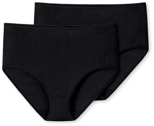 Schiesser Modal Essentials Midi Panties 2-Pack black