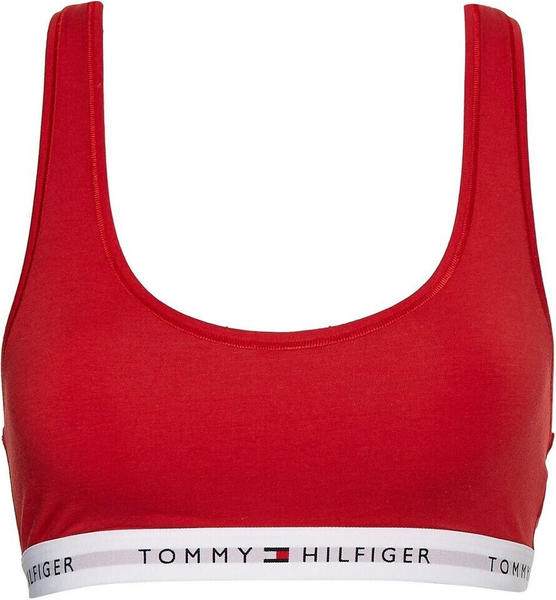 Tommy Hilfiger Tommy Icons Unlined Bralette (UW0UW03820) primary red