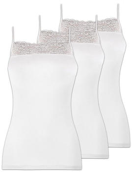 Pompadour Modern Basic Nostalgie Top 3-Pack white