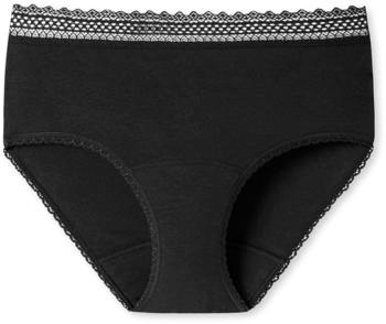 Schiesser Periodenpantys 2er-Pack Spitze schwarz Secret Care (176300-000)