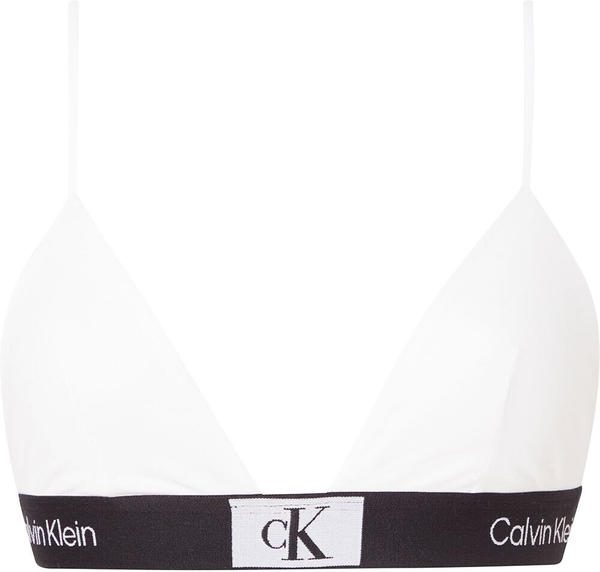 Calvin Klein Unlined Triangle Bra white (000QF7217E-100)