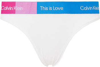 Calvin Klein Thong white (000QF7255E-100)