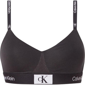 Calvin Klein Lght Lined Bralette Bra (000QF7218E-UB1) black
