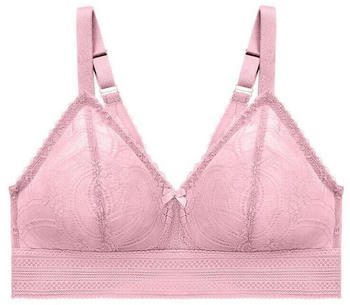 Glamorise Bramour Gramercy Luxe Lace Bralette mauve Glamorise Bramour Gramercy Luxe Lace Bralette mauve