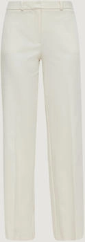 Comma Loose: Hose mit High Rise-Bund (2132865.0700) creme