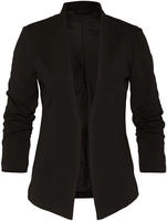 Vila Kurzblazer "VIHER NEW 3/4 BLAZER -NOOS" Materialmix, regular fit