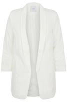pieces Blusenblazer "PCBOSELLA 3/4 BLAZER NOOS" Materialmix, regular fit