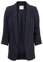 pieces Blusenblazer "PCBOSELLA 3/4 BLAZER NOOS" Materialmix, regular fit
