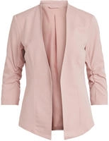 Vila Kurzblazer "VIHER NEW 3/4 BLAZER -NOOS" Materialmix, regular fit