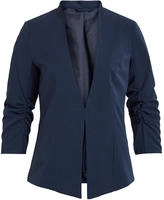 Vila Kurzblazer "VIHER NEW 3/4 BLAZER -NOOS" Materialmix, regular fit