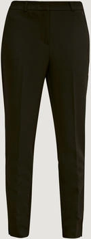 Comma Regular: Stoffhose mit Herringbone-Muster (2126412.9999) schwarz