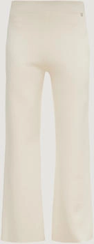 Comma Loose: Strickhose mit Flared leg (2129111.0700) creme