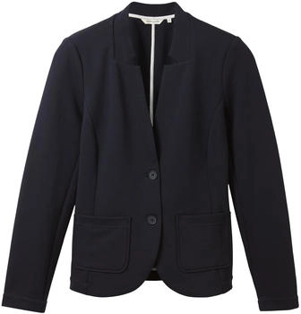 Tom Tailor Blazer mit Ottoman Struktur (1038703-10668) sky captain blue