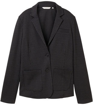 Tom Tailor Blazer (1038711-33237) grey black tiny ck check
