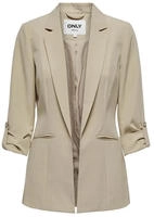 ONLY Kurzblazer "ONLKAYLE-ORLEEN 3/4 BLAZER TLR NOOS" Materialmix, regular fit