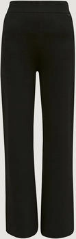 Comma Loose: Strickhose mit Flared leg (2129111.9999) schwarz