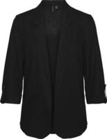 Vero Moda Kurzblazer "VMJESMILO 3/4 LOOSE BLAZER WVN NOOS" mit Leinen
