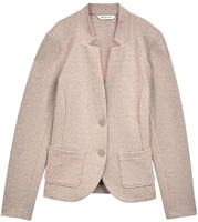 TOM TAILOR Sweatblazer "Fied" mit aufgesetzten Taschen und Struktur