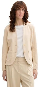 Tom Tailor Blazer mit Ottoman Struktur (1038703) sand stone melange