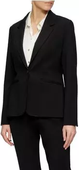 s.Oliver Taillierter Blazer mit Reverskragen schwarz 2150944.9999.