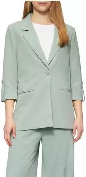 s.Oliver Interlock-Blazer mit Krempelarm grün 2162962.7217.