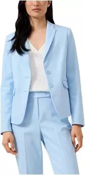 s.Oliver Hochwertiger Crop-Blazer im Slim Fit blau 2174931.5104.